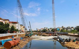 Hà Nội khẩn trương thi công các dự án chống ngập: Tăng “dung tích” cho đô thị trước áp lực mưa lớn