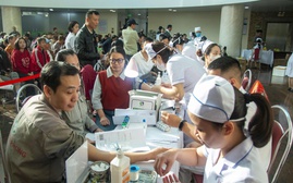 Gần 1.300 người lao động Nhựa Tiền Phong được khám sức khỏe định kỳ