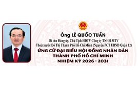 Ứng cử viên HĐND TP.HCM Lê Quốc Tuấn với định hướng nâng cao hiệu quả quản lý đô thị