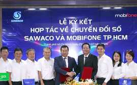 SAWACO và MobiFone TP.HCM hợp tác thúc đẩy chuyển đổi số ngành Nước
