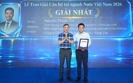 Vinh danh Cán bộ trẻ ngành Nước Việt Nam năm 2026