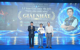 Lễ trao giải Cuộc thi ảnh nghệ thuật "Nước cho cuộc sống"