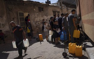 Israel: Tái khởi động việc cung cấp nước cho miền nam Dải Gaza