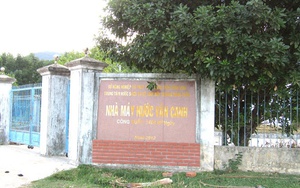 Nhà máy nước huyện Vân Canh (Bình Định) chuẩn bị được “tái sinh”