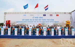 Thái Nguyên: Khởi công xây dựng nhà máy nước Phú Bình