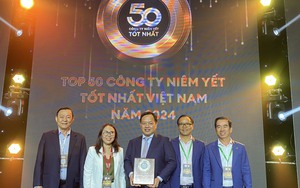 Năm thứ 5 liên tiếp BIWASE được FORBES vinh danh “Top 50 Doanh nghiệp Niêm yết tốt nhất Việt Nam 2024”