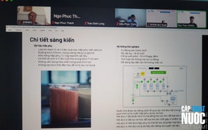 Khép lại chuỗi hội thảo trực tuyến của Giải thưởng Cán bộ trẻ ngành Nước Việt Nam 2025