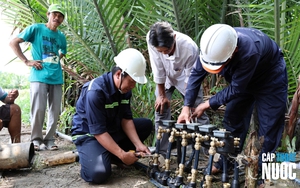 Cù lao Mỹ Khánh hết khát - Hành trình mang nước sạch đến vùng xa