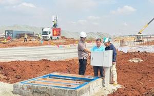 Tuyến ống 46 tỷ đồng cung cấp nước sạch cho sân bay Long Thành vừa hoàn thành