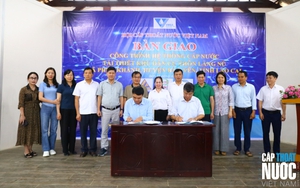 Khánh thành công trình cấp nước sạch tại Làng Nủ: Nghĩa tình ngành Nước hướng về vùng lũ