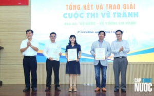 Tổng kết và trao giải cuộc thi "Vẽ nước - Vẽ tương lai xanh" năm 2025