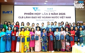 CLB Lãnh đạo Nữ ngành Nước Việt Nam tổ chức Phiên họp lần 2 năm 2025