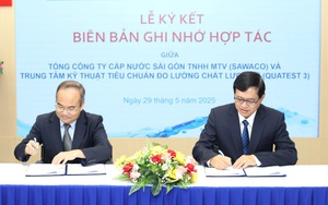 Ký kết biên bản ghi nhớ hợp tác giữa SAWACO và QUATEST 3