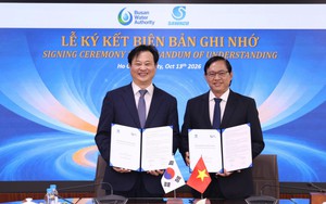 SAWACO và Cục Cấp nước Busan ký kết biên bản ghi nhớ