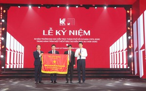 UAH kỷ niệm 50 năm thành lập, tiếp nối hành trình 100 năm đào tạo kiến trúc sư