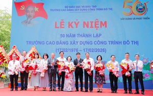 Trường Cao đẳng Xây dựng Công trình đô thị kỷ niệm 50 năm thành lập