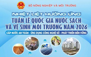 Phát động Tuần lễ Quốc gia Nước sạch và Vệ sinh môi trường nông thôn 2026