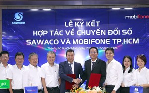 SAWACO và MobiFone TP.HCM hợp tác thúc đẩy chuyển đổi số ngành Nước