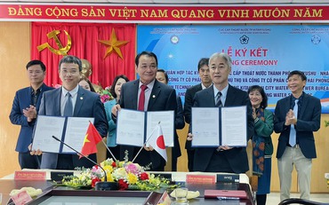 Ký kết MOU hợp tác kỹ thuật, nâng cao năng lực quản lý ngành nước Việt Nam và Nhật Bản
