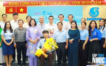 SAWACO trao giải cuộc thi viết “Vẻ đẹp của nước” và giới thiệu ca khúc về ngành cấp nước TPHCM