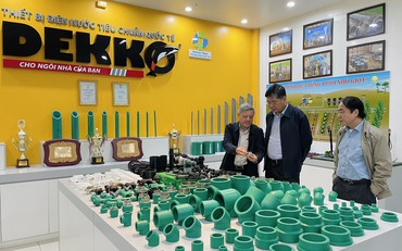 Đoàn công tác Hội Cấp Thoát nước Việt Nam thăm và làm việc tại Công ty CP Tập đoàn Dekko