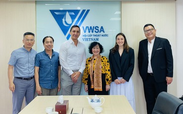 VWSA gặp gỡ đại diện Công ty Molecor tại khu vực Đông Nam Á