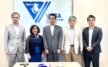 Lãnh đạo VWSA tiếp và làm việc với công ty KWS (Nhật Bản)