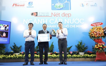 Trao giải cuộc thi ảnh “Nét đẹp ngành Cấp nước thành phố Hồ Chí Minh”