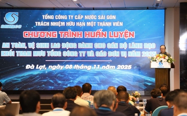 SAWACO tập huấn an toàn, vệ sinh lao động