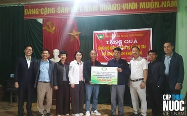 Nhựa Tiền Phong chung tay khắc phục hậu quả do thiên tai gây ra