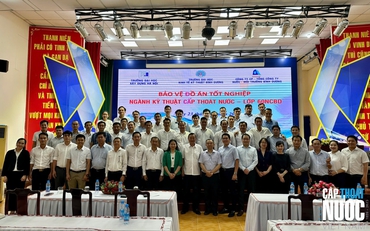 Ngành Kỹ thuật Cấp thoát nước Trường Đại học Xây dựng Hà Nội: Đồ án tốt nghiệp gắn với thực tiễn