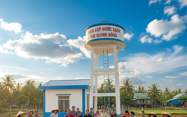 Mở rộng cấp nước sạch nông thôn Cà Mau hướng tới phát triển bền vững