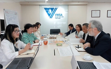 VWSA làm việc với JST (Nhật Bản) về dự án phát triển hệ thống cấp nước thích ứng ô nhiễm