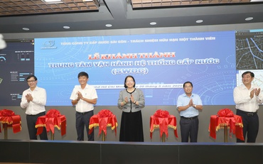 SAWACO khánh thành Trung tâm Vận hành hệ thống cấp nước & Trung tâm Dữ liệu