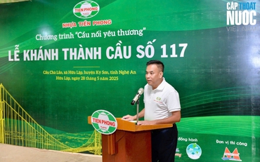 Nhựa Tiền Phong khánh thành Cầu nối yêu thương số 117: Cầu Chà Lắn