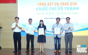 Tổng kết và trao giải cuộc thi "Vẽ nước - Vẽ tương lai xanh" năm 2025