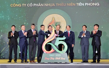 Thư cảm ơn của Công ty CP Nhựa Thiếu niên Tiền phong