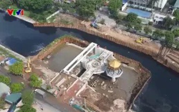 Hồi sinh sông Tô Lịch: Không chỉ xử lý môi trường nước mà còn “làm đẹp” đôi bờ