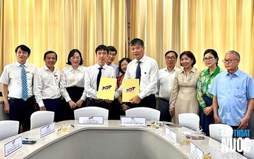 Hội Cấp Thoát nước Việt Nam và Trường Đại học Tôn Đức Thắng ký Biên bản ghi nhớ hợp tác