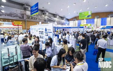 Vietnam Water Week 2025: Hơn 200 gian hàng hội tụ, mở rộng cơ hội giao thương ngành Nước