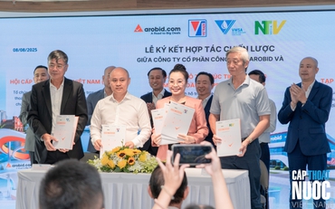 Hợp tác chiến lược giữa Hội Cấp Thoát nước Việt Nam và Công ty CP Công nghệ Arobid