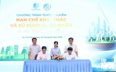 Nâng cao nhận thức cộng đồng về hạn chế khai thác nước ngầm