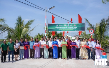 Nhựa Tiền phong khánh thành Cầu nối yêu thương số 114 tại Cà Mau