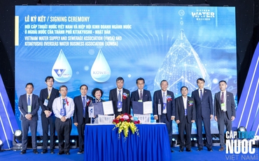 Hợp tác quốc tế - Đòn bẩy phát triển bền vững ngành Cấp Thoát nước Việt Nam