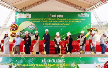 Hoàn thiện hạ tầng cấp nước và xử lý nước thải tại Khu công nghiệp Hòa Phú giai đoạn I