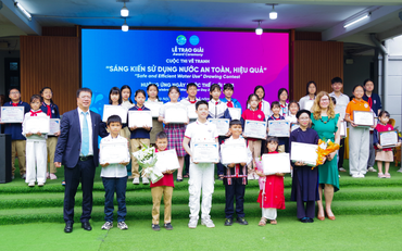 Hơn 60.000 bức tranh lan tỏa thông điệp sử dụng nước an toàn, hiệu quả