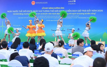 Lan tỏa hành động vì nước, khí hậu và tương lai bền vững