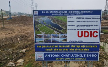 Hồ điều hòa Yên Nghĩa: "Van điều tiết" chống ngập chiến lược phía Tây Hà Nội