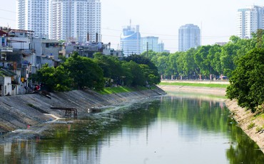 20 mũi thi công khẩn trương bổ cập nước cải tạo sông Tô Lịch và chống ngập đô thị