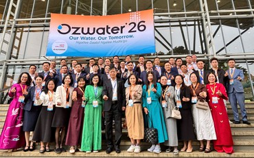 Ozwater’26: VWSA tăng cường kết nối quốc tế, học hỏi kinh nghiệm chuyển đổi ngành Nước
